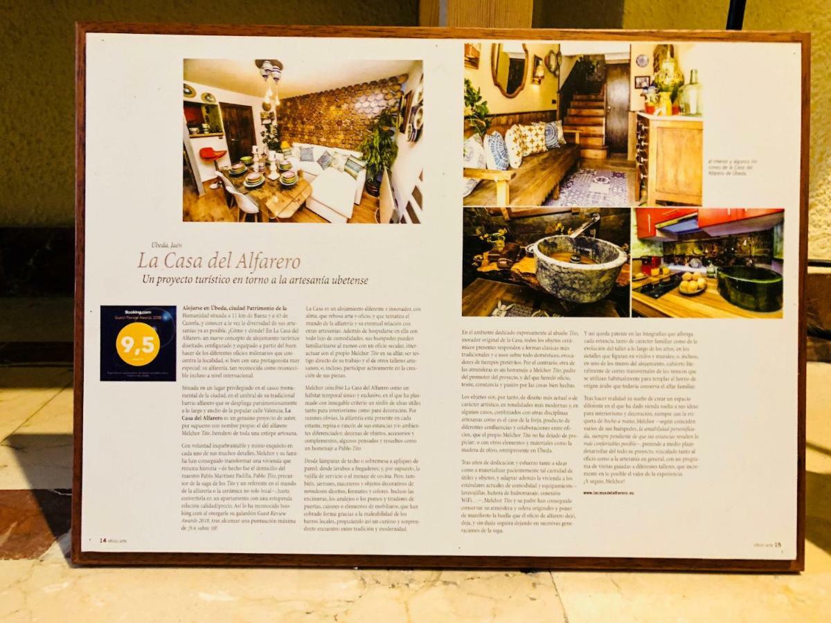 La Casa Del Alfarero - Premio Andalucia De Artesania Villa Ubeda  Ngoại thất bức ảnh